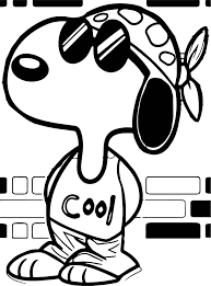 Free And Printable Coloring Page Snoopy Coloring Pages Snoopy Drawing Mickey Mouse Art