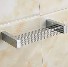 Chrome Brass Rectangular Shower Basket In 2021 Shower Basket Modern Style Bathroom Nameeks