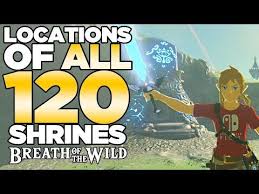 The Legend Of Zelda Breath Of The Wild рецепты All 120 Shrines Locations In The Legend Of Zelda Breath Of The Wild Austin John Plays Youtube Breath Of The Wild Legend Of Zelda Legend Of Zelda Breath