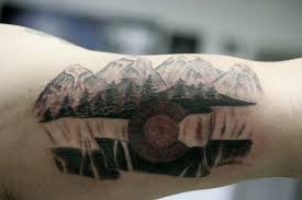 The common meaning of a mountain tattoo is the love for nature and travel, but it could also remind of a great journey or a special place. Black Shade Tattoos Creative Tattooing Western Colorado