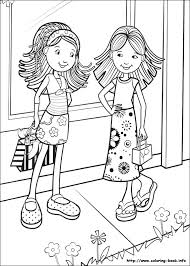Lego friends coloring pages tagged with best friends coloring. Groovy Girls Coloring Picture