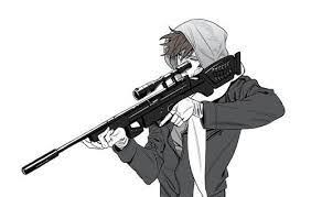 Image Result For Sniper Boy Anime Seni Anime Animasi Ilustrasi Manga Her favored sniper rifle is a real gun that is the standard sniper rifle in the french army, and also makes an. image result for sniper boy anime