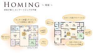 平屋まどりプラン１ 家の設計図 平面図 間取り