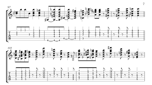 joe pass satin doll live solo guitar transcription