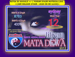 1 New Message Kode Syair Sydney 8 Agustus 2020 Forum Syair Togel Hongkong Singapura Sydney