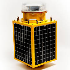 Aviation Obstruction Light Aircraft Warning Light And Heliport Lighting Solution Power Transmission Line Solar Warning Lights Solar Power Transmission Line