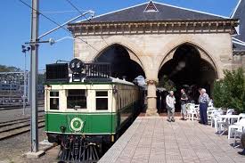 Cph Rail Motor No 7 At Sydney Mortuary Station