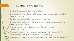 Therapeutic Communication Ppt Download