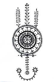 Mirelha Croatian Tatoo By Evgeniasamsonova Historical Tattoos Berber Tattoo Croatian Tattoo