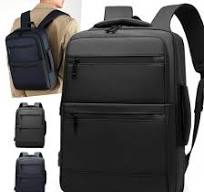 Wholesale Custom Multifunctional Business Laptop Backpack Durable Waterproof USB Charging Port Polyester Zipper for School