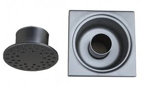 Trobak Edelstahl Bodenablauf Kellerablauf 15 X 15cm Waagerechter Abgang Dn 50