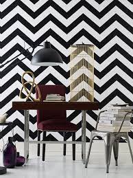Devine Color Zig Zag Peel Stick Wallpaper Black White Striped Walls Living Room Home Decor Living Room Wall