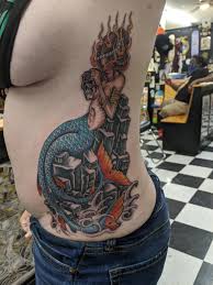 John martin collins is an american professional basketball player who plays on the power forward position. My Beautiful New Crps Awareness Siren Tattoo Done By John Collins Visiting At Devine Street Tattoo In Columbia Sc Tattoos