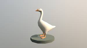 I love it's just so nice youtubers love it 5 stars: Goose From Untitled Goose Game Download Free 3d Model By Nitomatta Nitomatta 6daa3a8