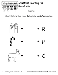 Kindergarten Christmas Phonics Worksheet Printable Phonics Worksheets Kindergarten Worksheets Phonics Kindergarten