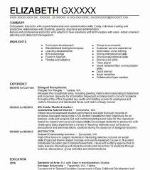 bilingual receptionist resume example