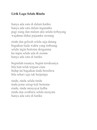 .hanya rindu andmesh cover bilingual by kita, everyone is no 1 venny tan ft angga saxophone at mahkota grand wedding expo 2017, pura pura lupa mahen cover female version, yessika davin grand admiral east ballroom amor wedding event organizer venny tan, hati hanya rindu admesh kamaleng. Lirik Lagu Tentang Rindu