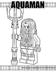 Coloring Page Aquaman True North Bricks In 2020 Batman Coloring Pages Coloring Pages Lego Coloring Pages