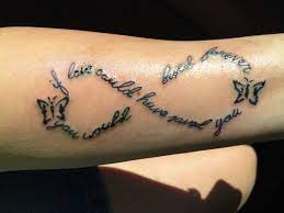 While there is no direct connection between tattoos and skin cancer, there are some ingredients in tattoo ink that may be linked to cancer. If Love Could Have Saved You You Would Have Lived Forever Forever Tattoo Tattoos Infinity Tattoos