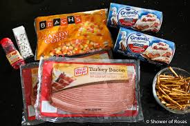 Skip the card this year, these sweet treats say it all. Shower Of Roses Cinnamon Roll Turkeys