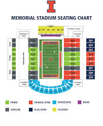 University Of Illinois Football Stadium Seating Chart