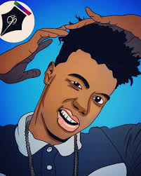 Sub categories to 'blue cartoon face man'. Cleanface Blueface