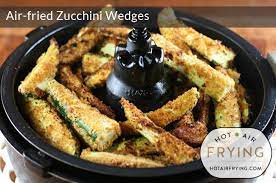Air Fried Zucchini Wedges Recipe Actifry Recipes Air Fried Food Zucchini Fries