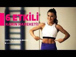 Siki Ve Dumduz Bir Karin Icin 6 Etkili Hareket Youtube Karin Egzersizleri Biseps Fitness Egzersizleri