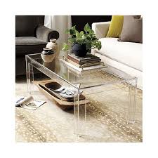Find your perfect new coffee. Felicity Acrylic Coffee Table Ballard Designs Overall 17 3 4 H X 48 W X 24 D Top Thickness 0 6 Cleara Coffee Table Acrylic Coffee Table Acrylic Furniture