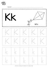 Free Letter K Tracing Worksheets Alphabet Worksheets Preschool Tracing Worksheets Preschool Tracing Worksheets