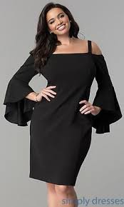 Off The Shoulder Bell Sleeve Plus Size Party Dress Plus Size Party Dresses Fashion Dresses Dresses With Sleeves