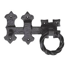 From victorian lock sets to wrought iron hardware, we have the exact piece you need to complete your project! Ring Handle Gate Latch