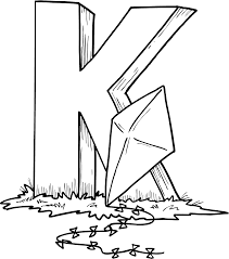 Letter k words coloring page to color, print and download for free along with bunch of favorite letter k coloring page for kids. Letter K Coloring Page Coloring Home