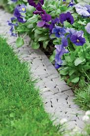Edging Stone River Stone Edging Strip Gardener S Supply Landscape Edging Stone Landscape Edging Stone Edging
