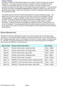 Natrelle Silicone Filled Breast Implants Pdf Free Download