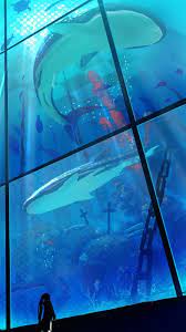 Konosuba anime art youtube drawing, aqua, cg artwork, fictional character png. 26 Aquariums Ideas Animation Art Anime Scenery Concept Art