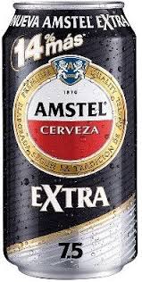 Amstel Extra Cerveja Da Cruzcampo Latas De Cerveja Bebendo Cerveja Beer Design