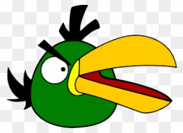 Pictured Above Is One Of The Characters Of The Game Angry Birds Green Bird Free Transparent Png Clipart Images Download