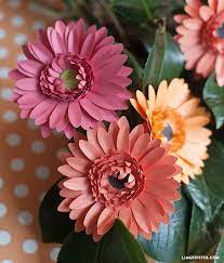Diy Gerbera Daisy Paper Flower Paper Flowers Paper Flowers Diy Giant Paper Flowers