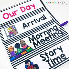Daily routine for kids, personalized daily schedule for kids, chore chart, visual daily routine chart, printable daily schedule child. How To Create And Use A Preschool Visual Schedule