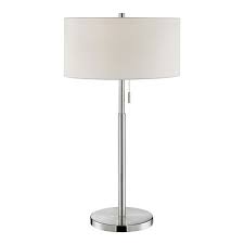 Brushed nickel, fabric/metal in light grey/brushed nickel wayfair $ 131.99 Brushed Nickel Desk Lamp Online