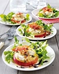 Mit Ziegenkase Gratinierter Apfel Auf Salat Rezept Vorspeisen Rezepte Vorspeisenrezepte Rezepte