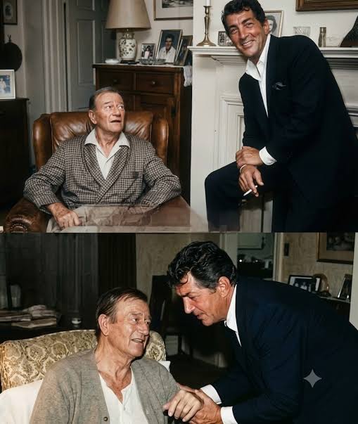 Dean Martin visits dying John Wayne