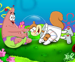 Rule34 - If it exists, there is porn of it  patrick star, sandy cheeks   3185437