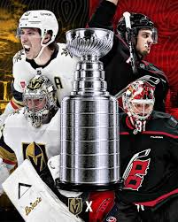 WHAT. A. MATCHUP. The Vegas Golden Knights & Carolina Hurricanes will face  off for Lord Stanley. Who you got? 🏆