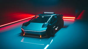 Includes hd wallpaper images of the tesla pickup truck cybertruck on every tab background. Download 1600x900 Wallpaper Tesla Cybertruck Concept Truck Artwok Widescreen 16 9 Widescreen 1600x900 Hd Image Background 23606