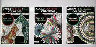Free shipping for many products! 2 Adult Coloring Book Relax And Rewind Fun Artwork By Bendon Mandalas Flowers For Sale Online Ebay