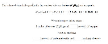 Solved The Balanced Chemical Equation For The Reaction Chegg Com