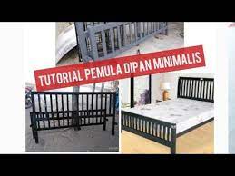 Meja lipat sederhana bahan besi holo 3x3cm youtube cara membuat tangga lipat dari besi holo, 01 11 2019 meja lipat sederhana ini dimaksudkan untuk efesiensi saat pidahan atau untuk penyimpanan misalnya. Cara Buat Dipan Ranjang Besi Minimalis Youtube