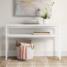 Click the image for larger image size and more details. White Console Sofa Entryway Tables Target